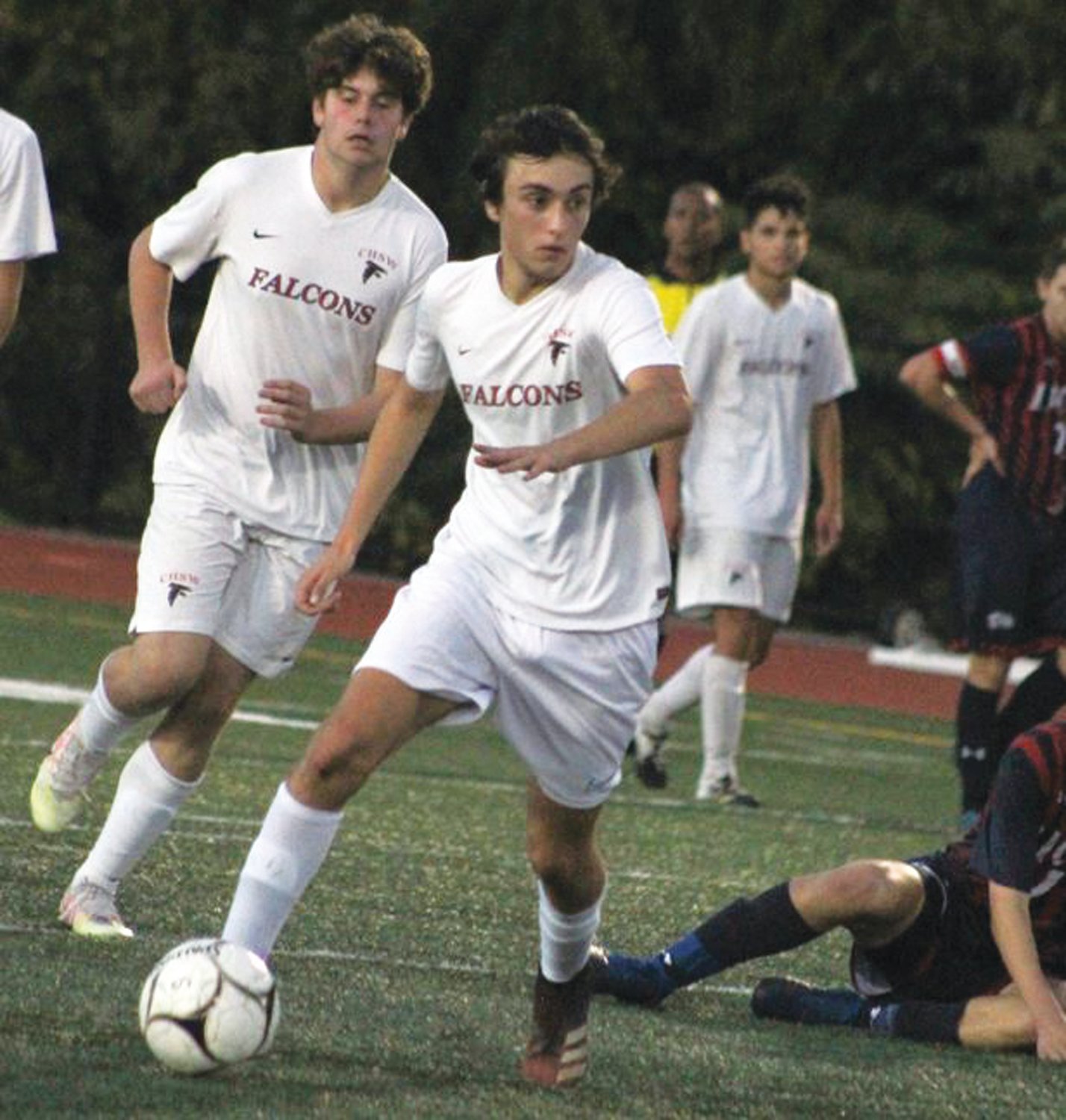 The Cranston West boys soccer team handed Lincoln its first loss of the season to make a statement.